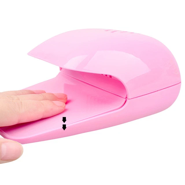 Mini ventilador de uñas secador de uñas tipo táctil profesional secador de uñas ventiladores potente manicura