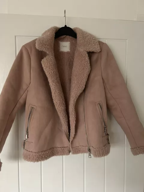 Girls faux sales suede jacket