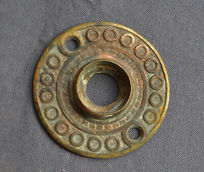 Antique Victorian Eastlake Interior Doorknob Round Rosette Back Plate (4Z)