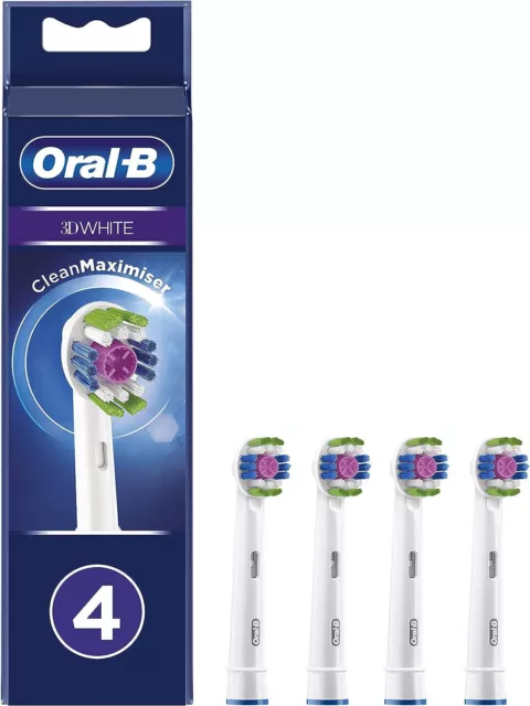 8 x Braun Oral-B 3D CleanMaximiser Aufsteckbürsten