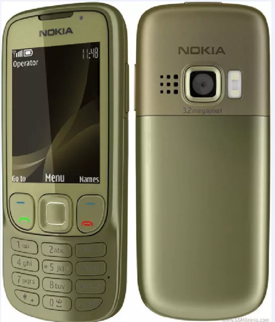Original Nokia 6303i classic 6303 6303C 2.2" Radio 3MP CAMERA Cellphone