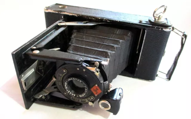 alte AGFA  Anastigmat Jgestar F: 8.8 Vintage Klappkamera Faltkamera um 1920
