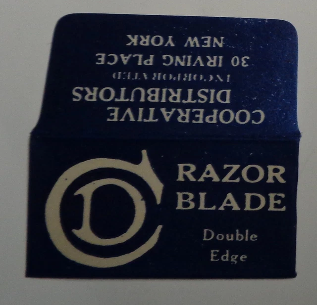 Vintage Razor Blade CD Cooperative Distributors RARE
