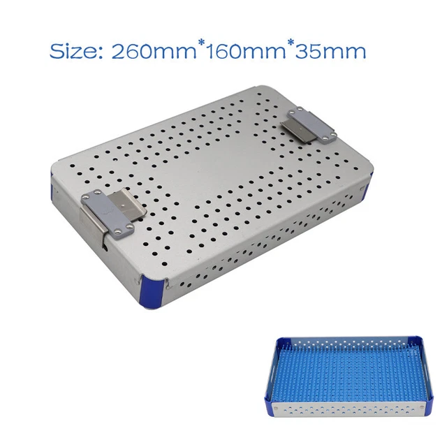 Microbox Ophthalmic ENT Instruments Disinfection/Sterilization Tray case Box