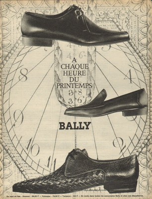 Premiers coups de crayon et de pinceau n°1 Chaussures Bally Imagerie Pellerin 