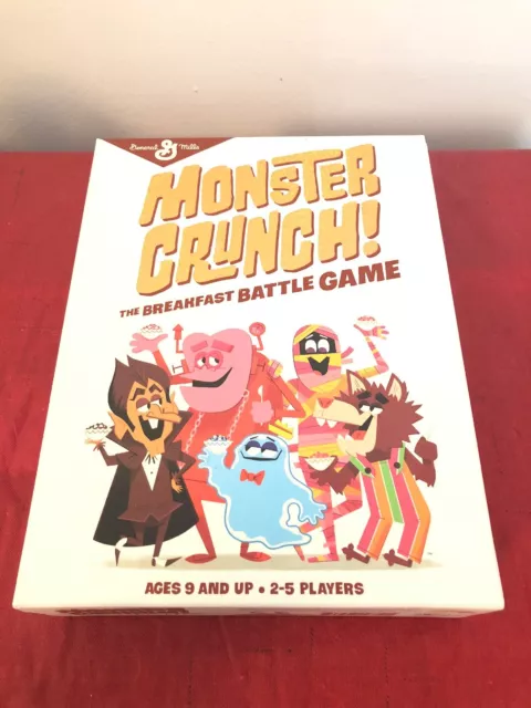 Monster Crunch The Breakfast Battle Game Count Chocula Frankenberry New Sealed