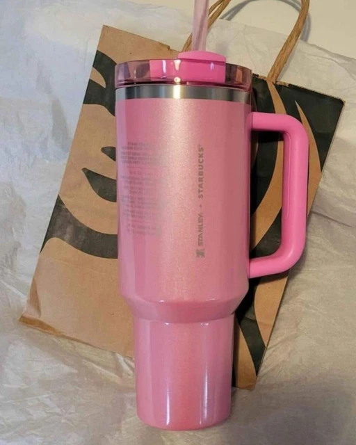 STANLEY X STARBUCKS Exclusive 2024 Pink 40oz Tumbler Early Relase