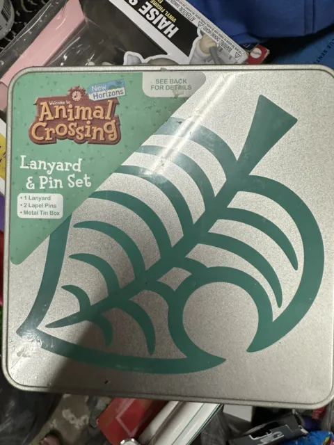 Animal Crossing New Horizons Lanyard & Pin Set New