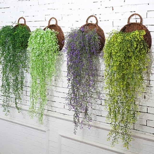 Artificial Fake String Leaves Ivy Vine Plants Hanging Garland Flower Decor JJ