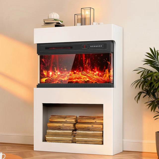 Allume-feux en Bois Naturel pour Cheminée et Grill - 24 Pièces avec