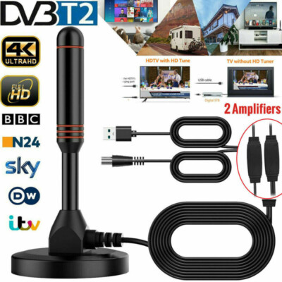 Erisin coche móvil DVB-T2 H.264/265 Conversor TV Digital Receptor HEVC Usb Hdmi 160km/h 
