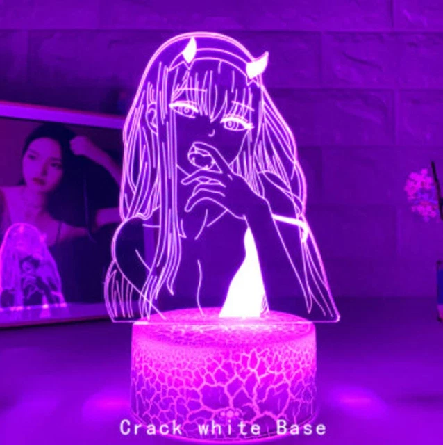 ZERO TWO DARLING In The Franxx LED Anime Light 3D Night light Gaming ...