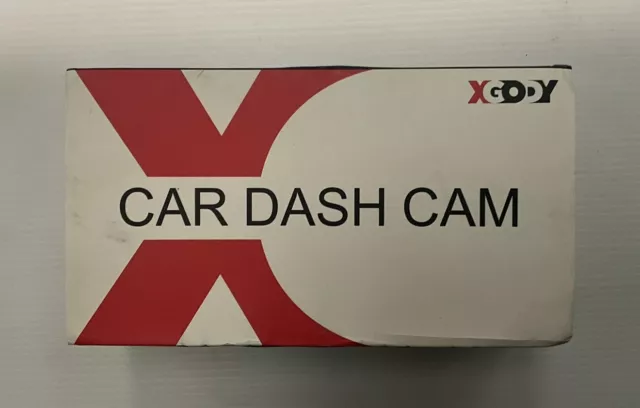 Xgody 4" Dash Cam 1080P auto DVR doppio obiettivo fotocamera anteriore e posteriore HD + touchscreen