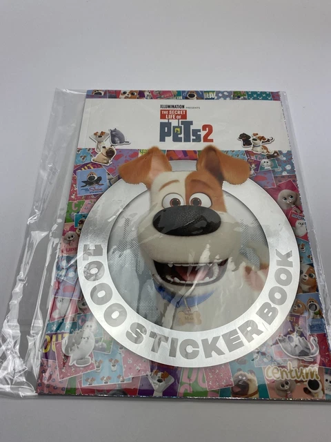 the secret life of pets 2 sticker book 1000 pc + activity book 12