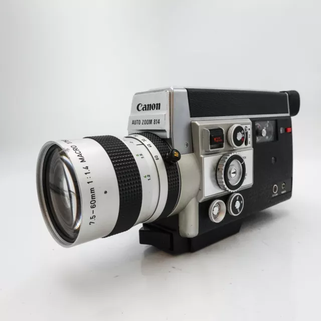 Canon Auto Zoom 814 Electronic Super 8 Cine Film Camera - Working but mould 8087