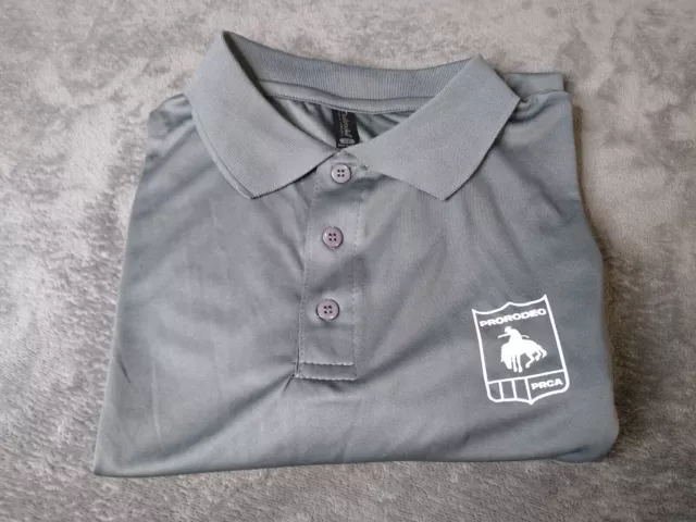 Dunbrooke Mens Polo Shirt Size XL  ProRodeo PRCA Branded