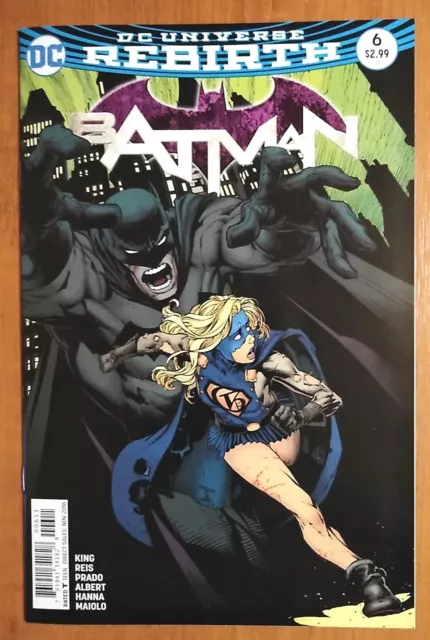 Batman #6 - DC Comics Rebirth 1st Print 2016 Series