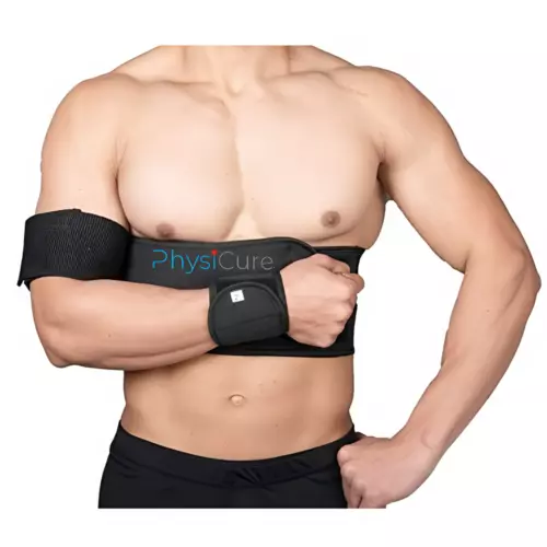 Adjustable Soft Arm Sling Shoulder Immobilizer - Support Brace for Unisex Belt