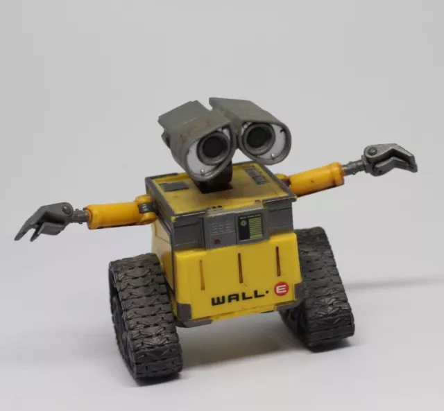 Disney/ Pixar WALL-E mini figure Robot Poseable 2.5" Thinkway Toys Figure 2008