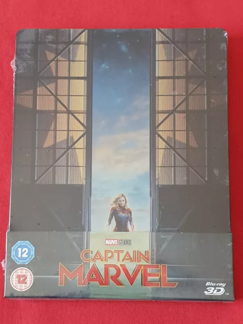 Captain Marvel 3D (avec Blu-ray 2D) Steelbook Exclusif Zavvi Limité Édition UK