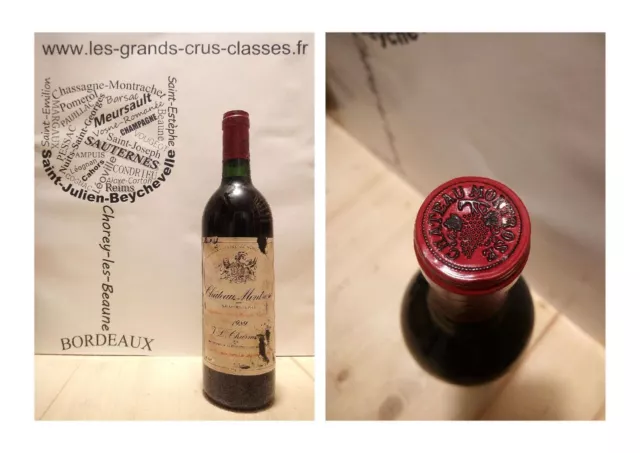 Château Montrose 1989 - Saint-Estèphe - 2ème Grand Cru Classé  - 75 cl - Rouge