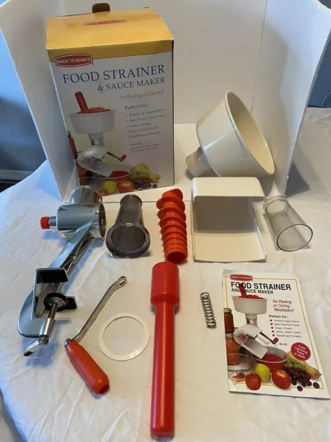 Sauce Machine - Sauce Maker Plus Food Strainer By Back To Basics 