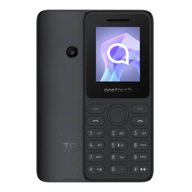 TCL onetouch 4021 Dual SIM - Dark Night Gray - Feature Phone - Unlocked - New