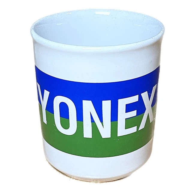 Yonex Tasse - Kaffeetasse Tee Tea Mug Becher Sport Tennis Badminton Golf Rare
