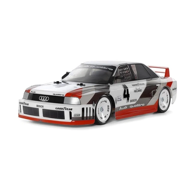TAMIYA 1/10 RC Audi 90 Quattro Racing TT-02 Chassis Age 13+ Collectors ...