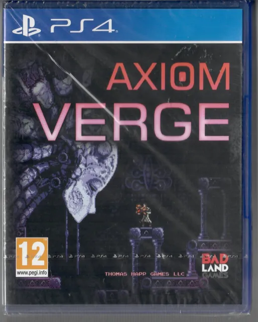 Axiom Verge Sony PlayStation 4 PS4 Action Adventure Spiel NEU & VERSIEGELT