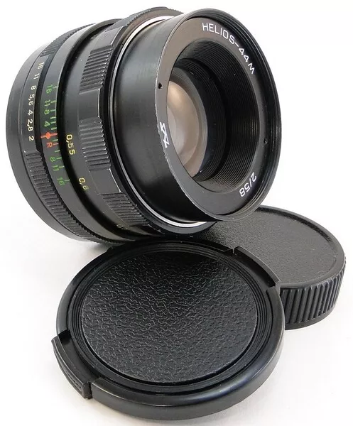 ⭐SERVICED⭐ 1980! HELIOS 44m 58mm f/2 USSR Lens M42 + Adapter Fuji X-Mount FX