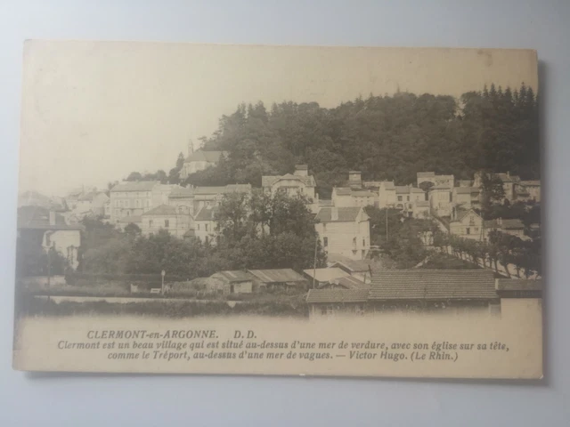 CPA - 55 - CLERMONT-en-ARGONNE - D. D.