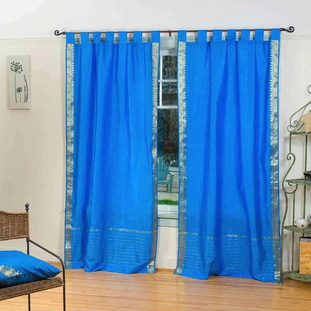 Rideaux D'extérieur LINFKY - Lot De 2 - Imperméables Et Occultants - Pour Pergola Et Terrasse