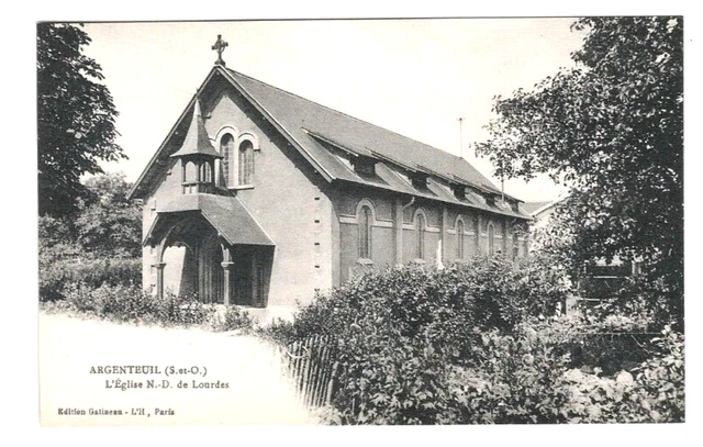 CPA 95 SILVER, the church N.D. de Lourdes