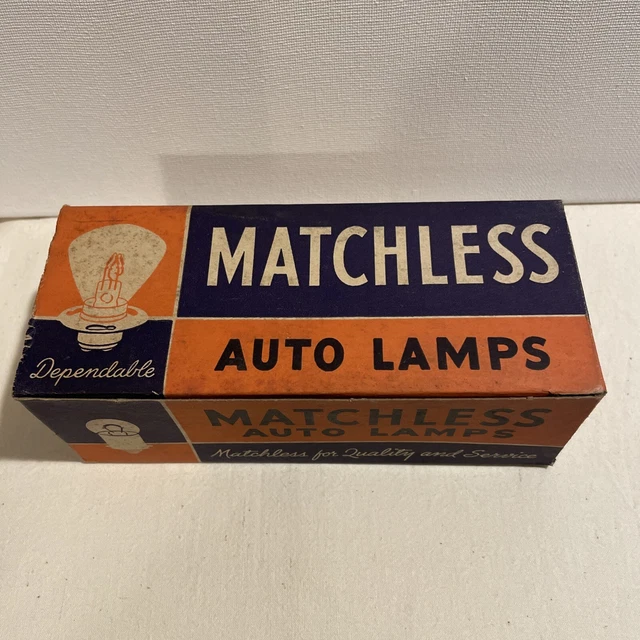 General Electric Matchless Miniature Automobile Lamps NO 1503~ 10 Bulbs In Box