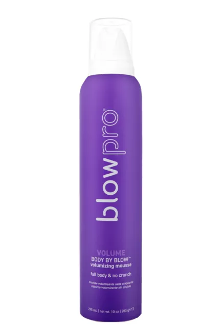 Blowpro Blow Pro Body By Blow No Crunch Volumizing Mousse 10 oz NEW Foam