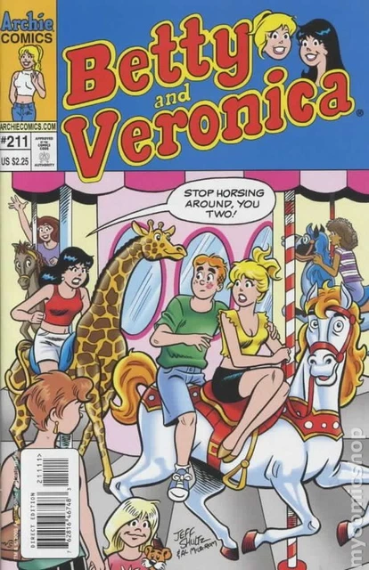 Betty and Veronica #211 VG 2005 Stock Image Low Grade