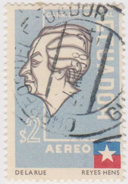 (EC115) 1957 Ecuador 2S grey Gabonela ow1019