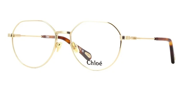 NEW CHLOE GOLD Round CH0180O 005 Eyeglasses Women EUR 398,76