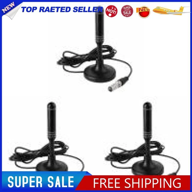 HDTV ANTENNA 300CM Coax Cable Digital TV Antenna DVBT DVBT2 DAB