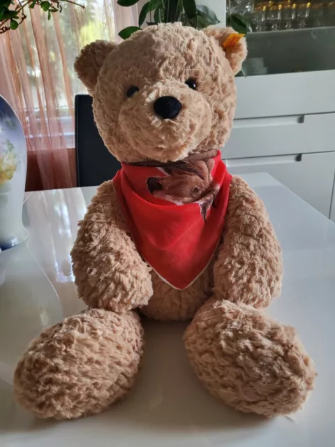 ❤🌟TEDDYBÄR🌟STEIFF  mit Knopf 🐣45 cm 🐻sehr weich Ostern Geschenk 🎁