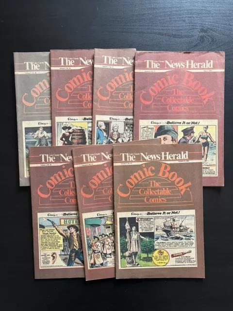 Lake County News Herald 1980 Collectible Comics Lot Ripley’s Believe It Or Not