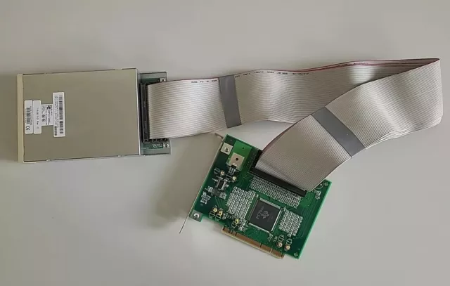 PCI auf 2x Typ II PCMCIA Cardbus Adapter Typ (PCI-1225) für 3,5" Schacht