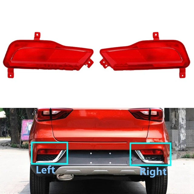 1Pair Car Rear Bumper Fog Light Parking Warning Reflector Taillights for MG G7L1