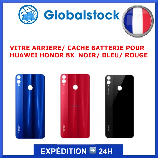 Vitre Arrière (cache Batterie) Pour Huawei P10 - Noir Avec Logo - Neuf