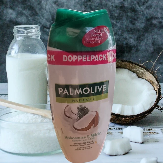 Palmolive Duschgel Naturals Honig & Milch – 2x250 Ml, PH-neutral, Dermatologisch Getestet