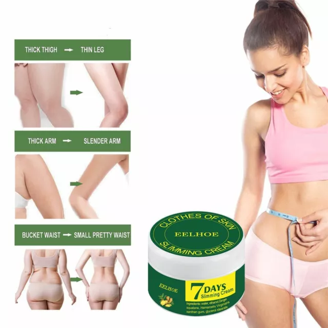 7 Days Ginger Cream Slimming Fat Burning Weight Loss Anti-Cellulite Firming Gel