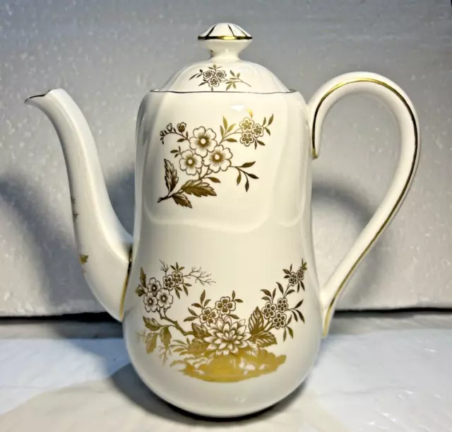 Vintage Spode Louvain Bone China Tea/Coffee Pot Y6595 England