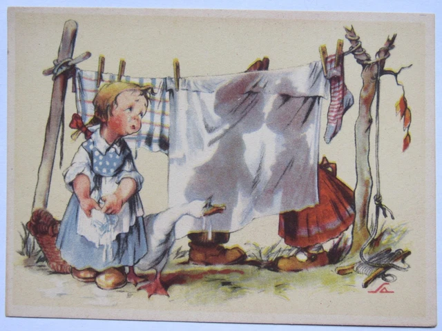 02E16 Carte Postale Cpsm 1950 - Humour Amourettes D'enfants Illustrateur Sa