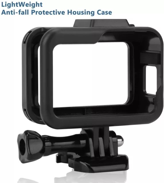 Protective Housing Case Frame Mount Accessories for Gopro Hero Camera 8/9 Screw